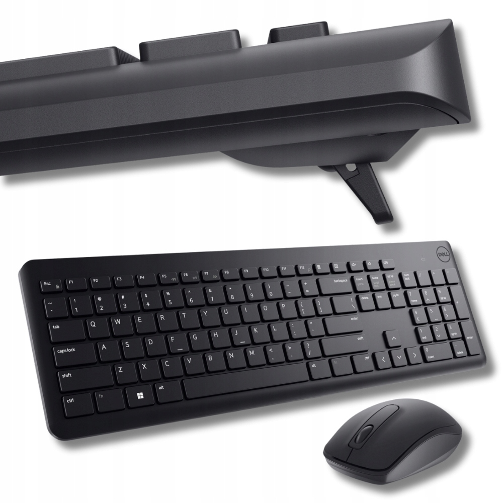 Set klávesnice a bezdrátová myš pro práci počítačové kanceláře Dell