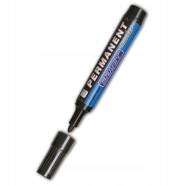 

Marker wodoodporny okrągły M860 czarny Granit