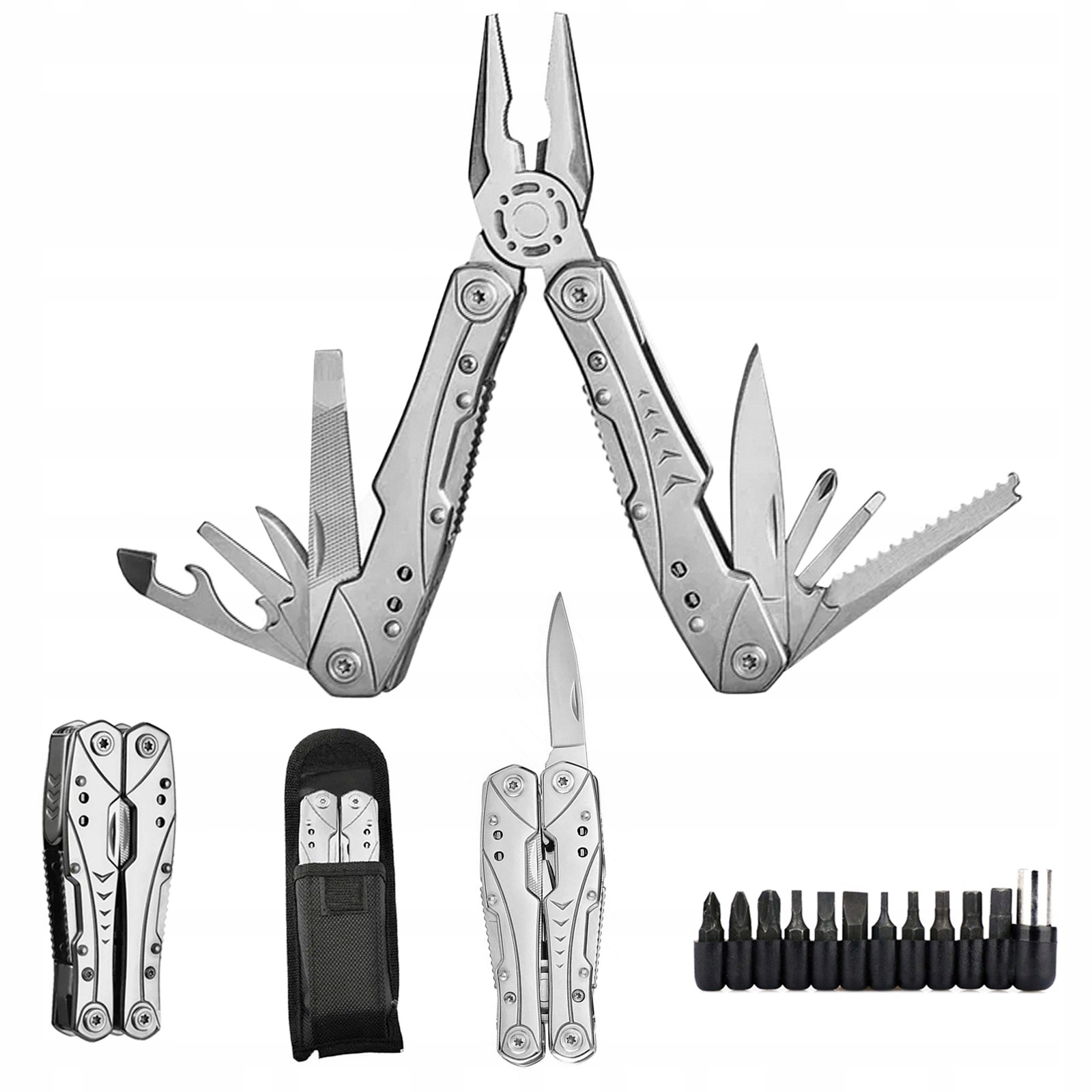 

Scyzoryk wojskowy Multitool 23 w 1 Stal Nierdzewna