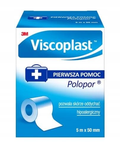 

Viscoplast Polopor przylepiec włókninowy 5m x 50mm