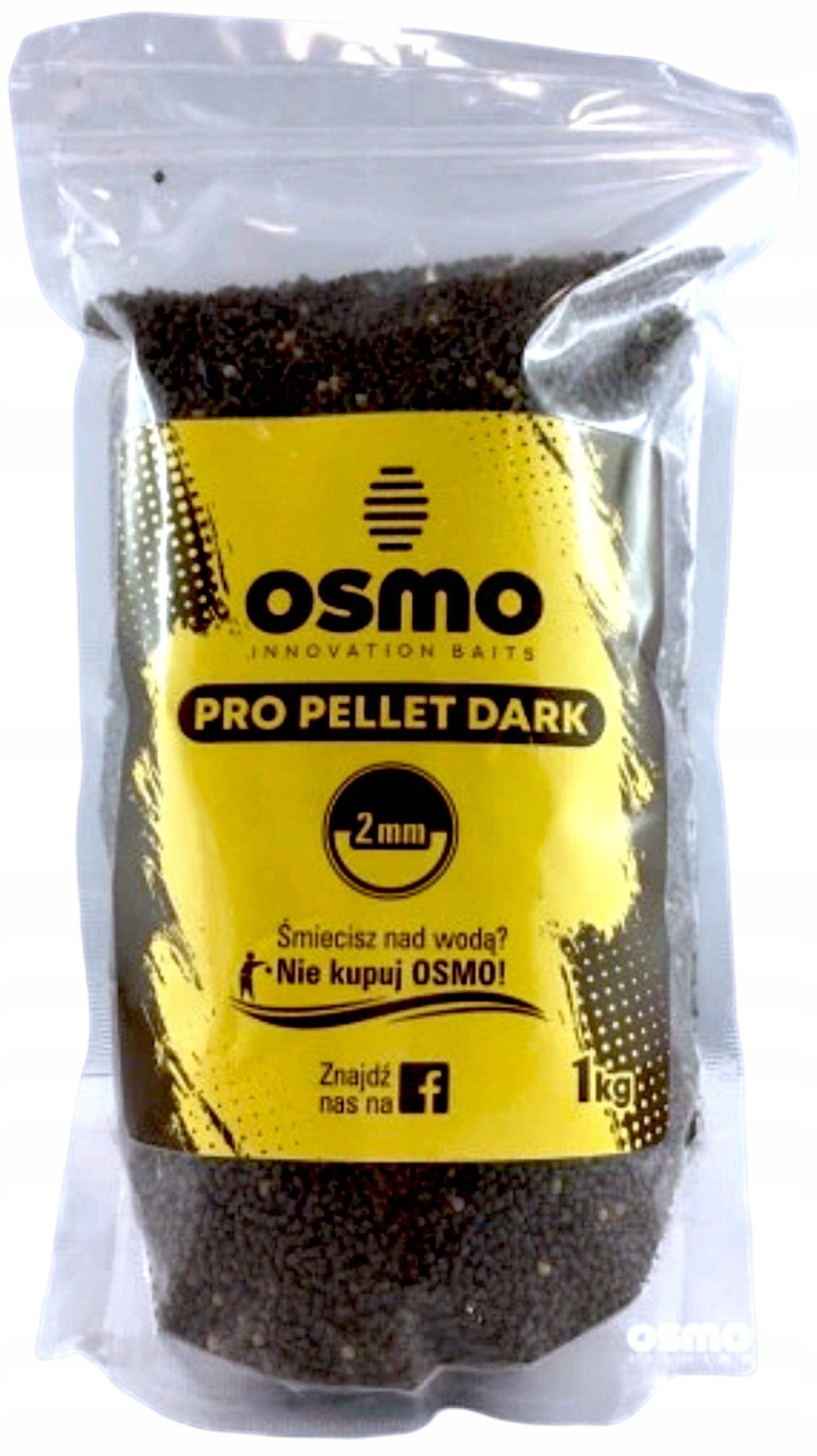 Osmo Pellet Zanętowy Wędkarski 2mm Pro Dark method feeder 900g