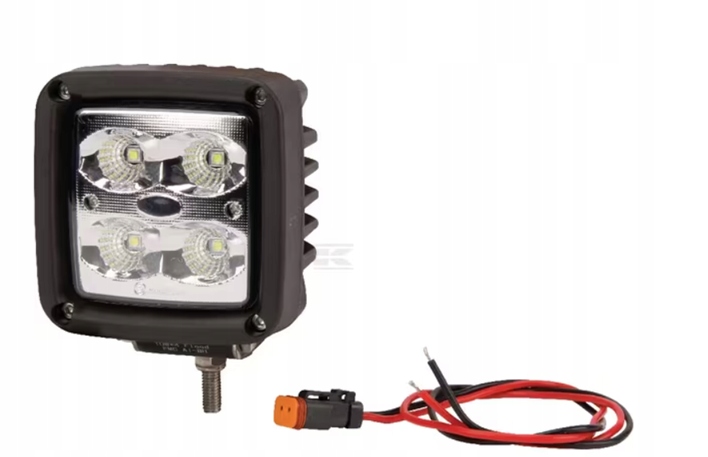 Čtvercová Pracovní Lampa LED4 40W 4500lm 12/24V Rozptýlené Světlo