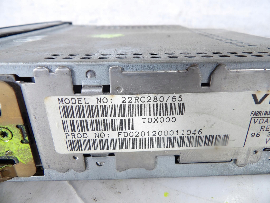 PEUGEOT 307 RADIO 22RC280/65