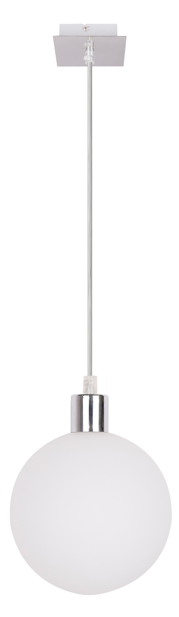 Závěsná lampa bílá koule 1X40W G9 Oden Candellux