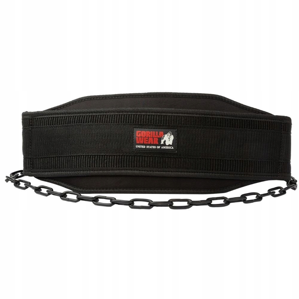 Pas Obciążeniowy Do Dipów Z Łańcuchem Na Siłownie Gorilla Wear Dip Belt