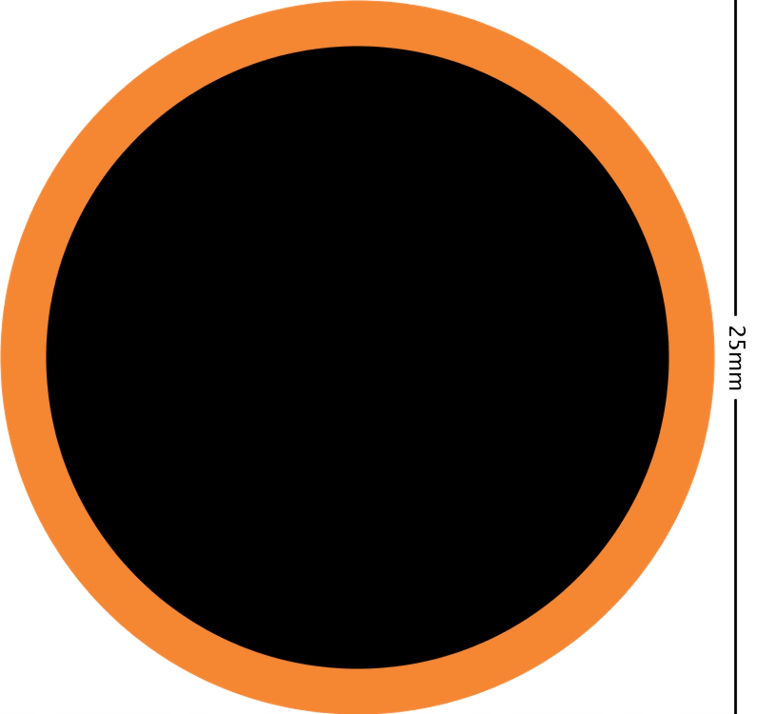 Łatki do dętek R 25mm MARUNI 100szt EAN (GTIN) 5903978370647