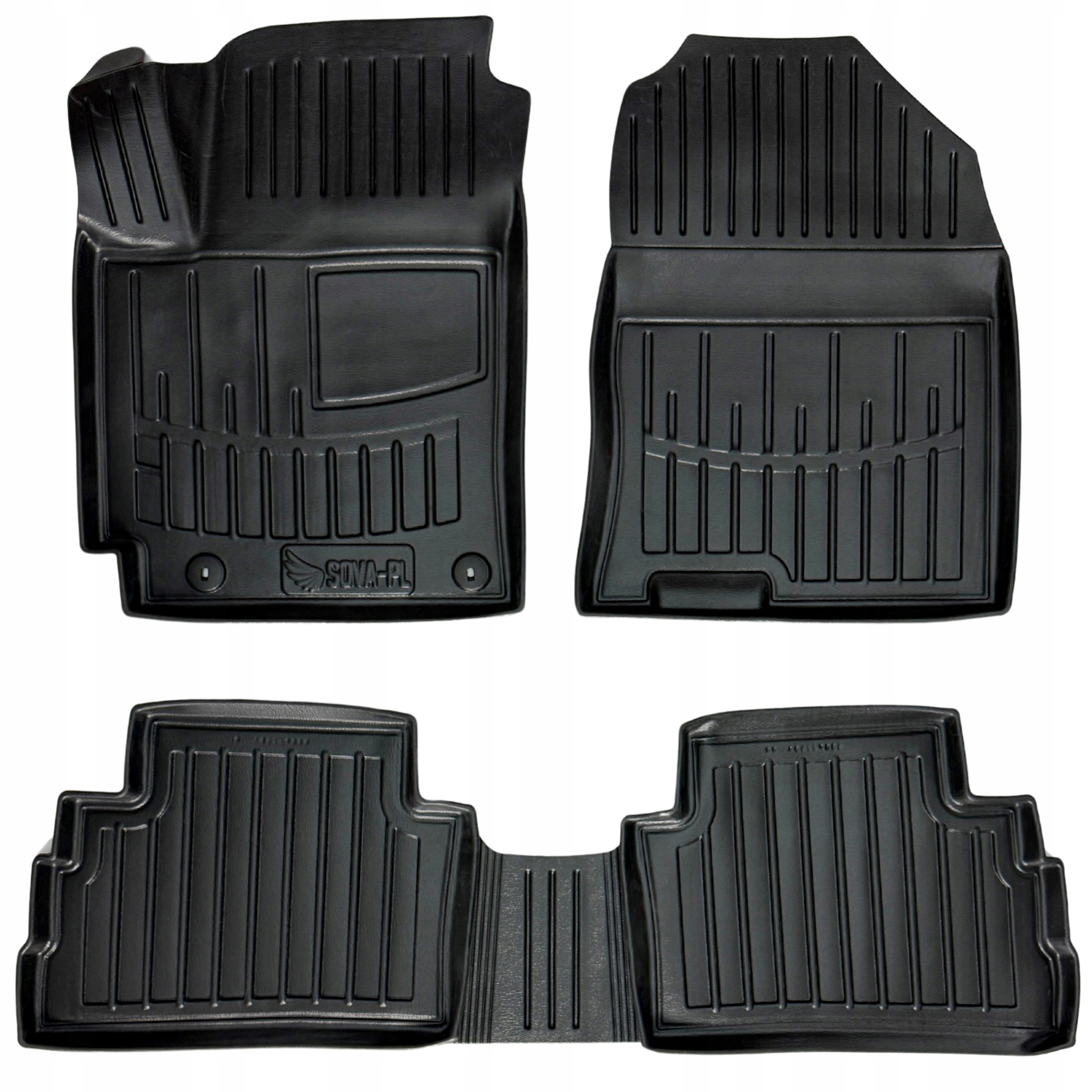 Dywaniki samochodowe Hyundai Kona I (2017-2023) z wyjątkiem wersji Elect=>