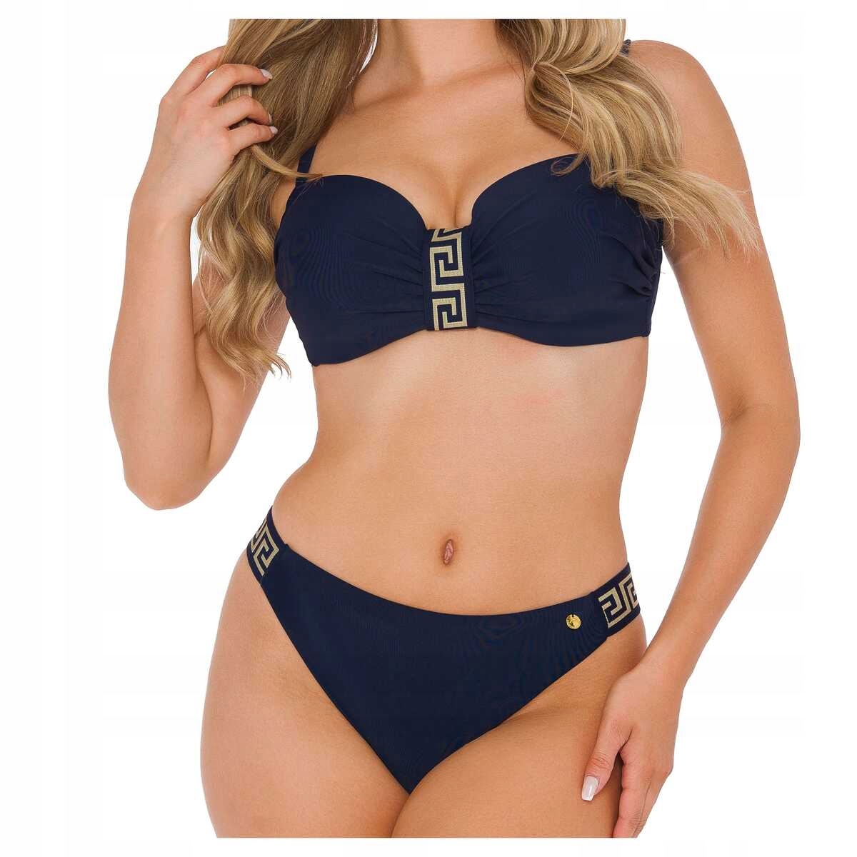 Self Dvoudílný plavkový kostým Antalya 2 námořnická modrá 70E