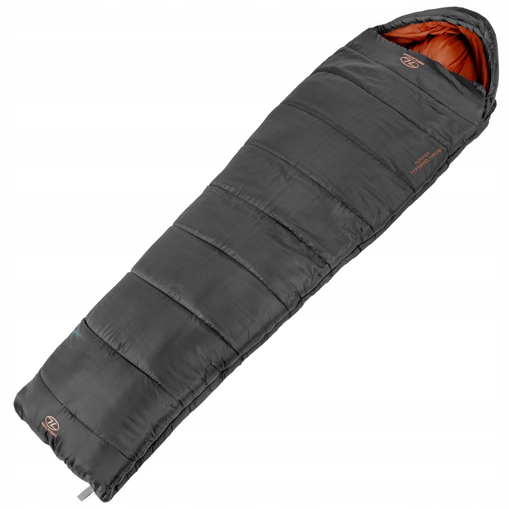 Turistický spací pytel Highlander Outdoor Rayet Hybrid 450 tmavě šedý