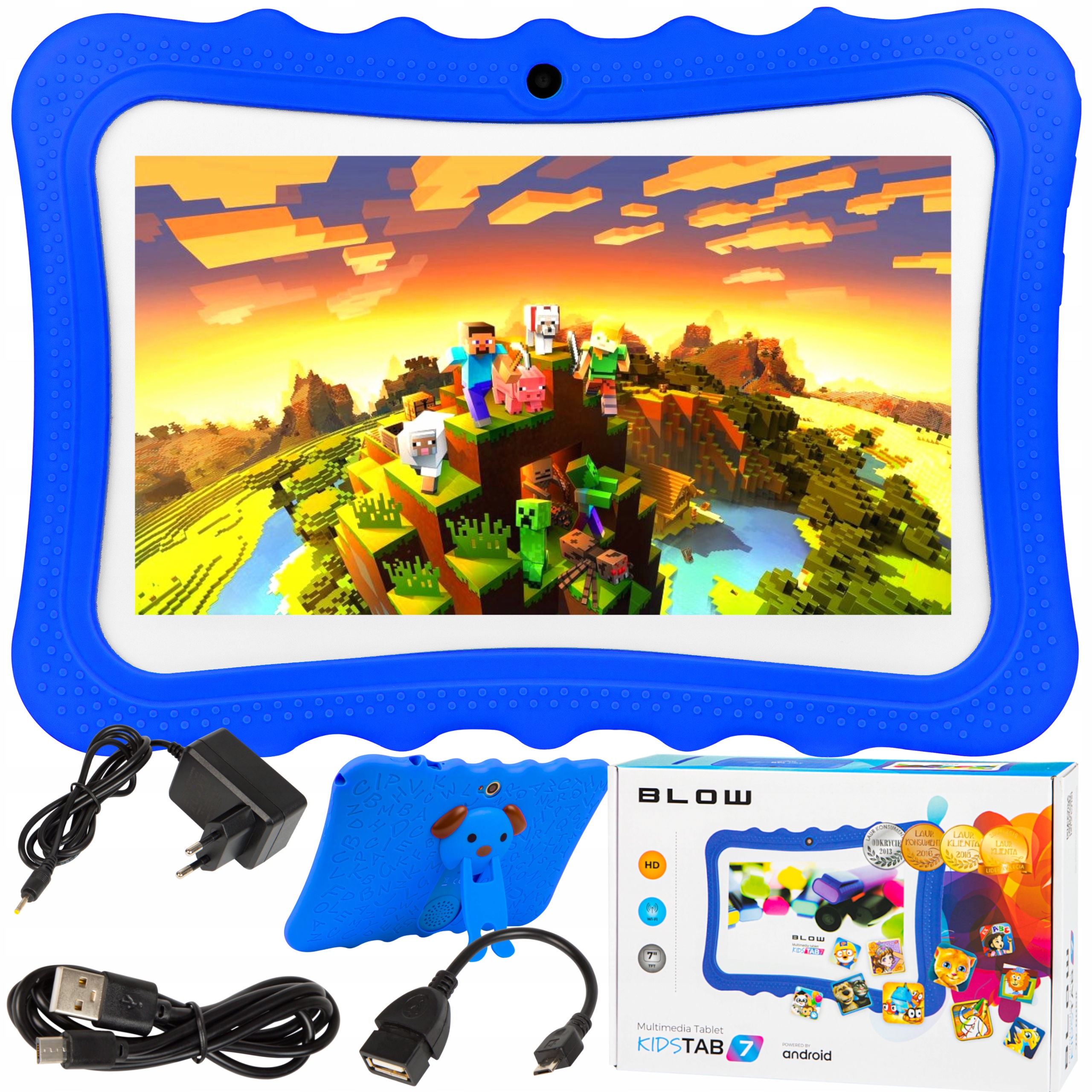 

Tablet Dla Dzieci 7' Edukacyjny Gry Zabawki Zestaw