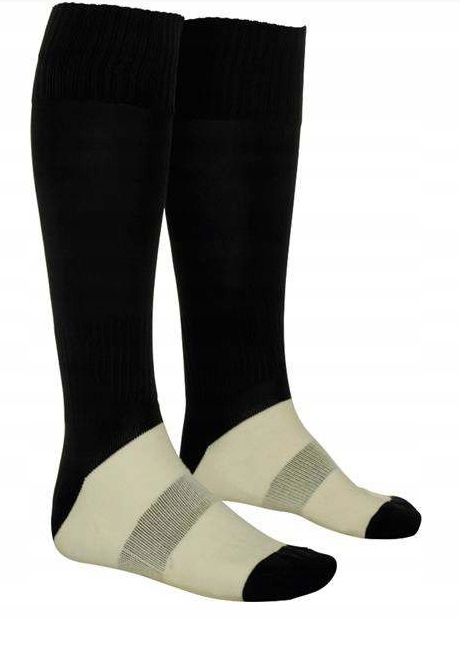 Getry piłkarskie długie czarne r. 31-34