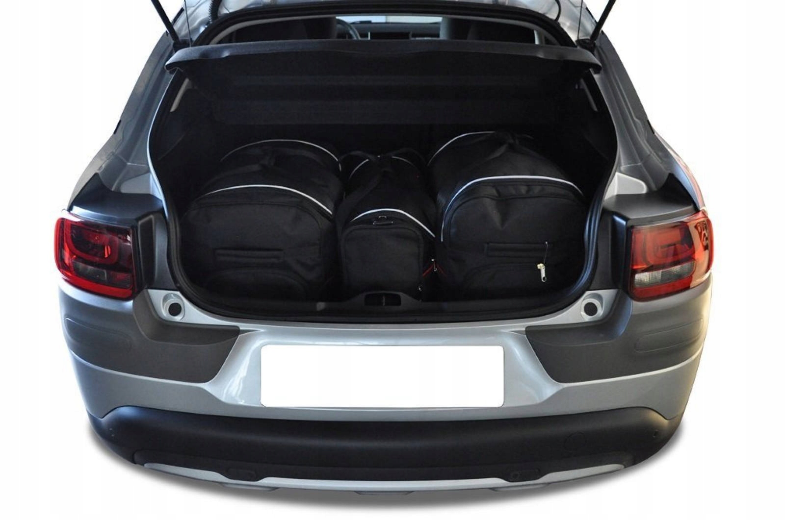 J&j Automotive Sada 3ks cestovných tašiek Sport pre Citroen C4 Cactus 2014