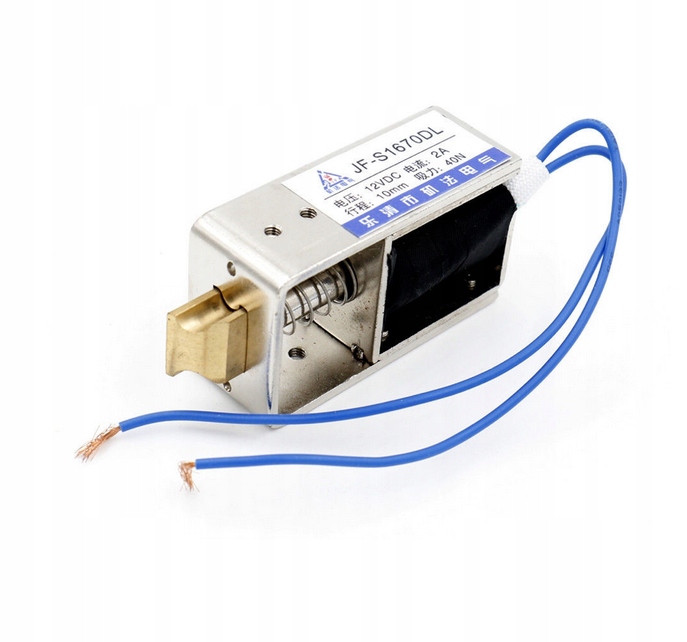 Elektrozamek elektromagnes drzwi 12V 40N