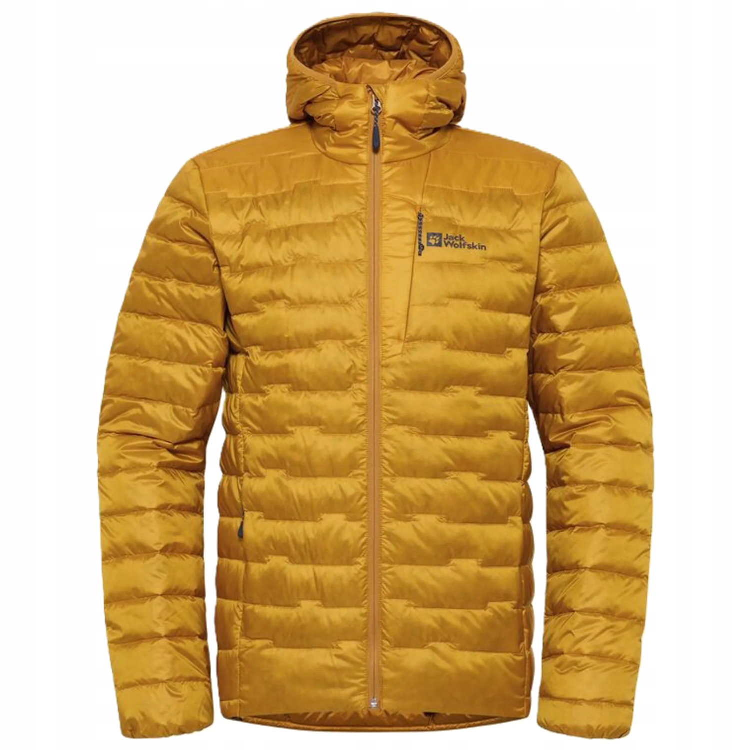 Jack Wolfskin Passamani Down Hoody M [L] Pánská bunda Polyamid Oranžová