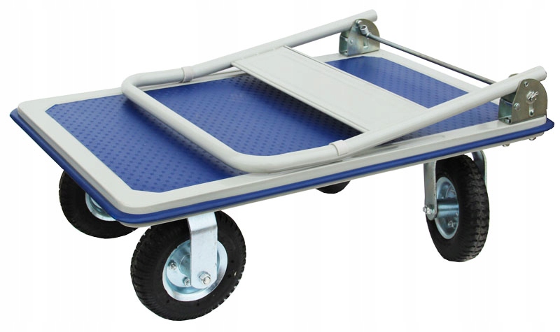 

Wózek platformowy 300 kg koła pompowane