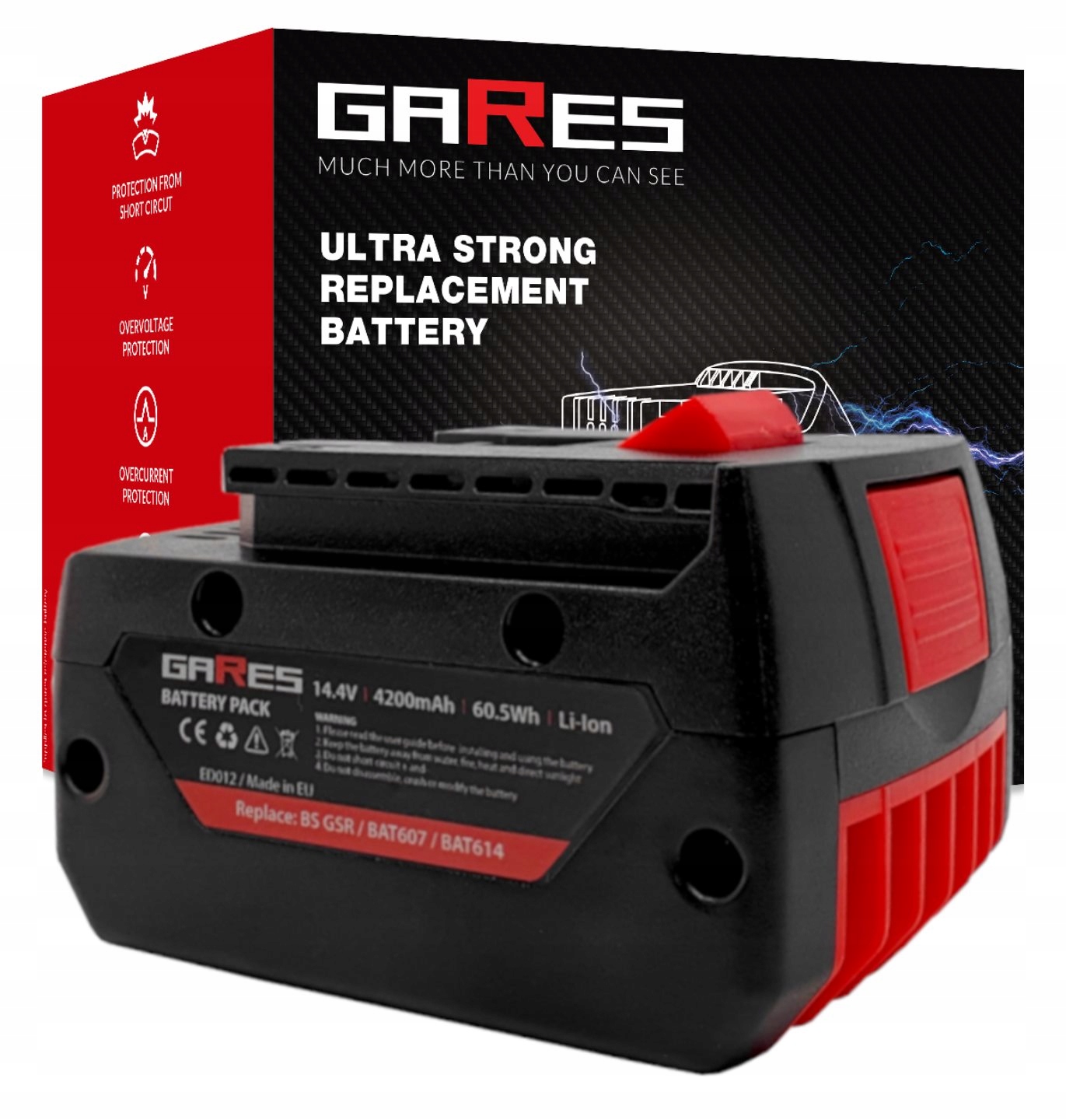 Bateria Akumulator do Bosch Gdr 14.4V-LIMF 14.4 V-lin BAT607 14,4V 4,2Ah