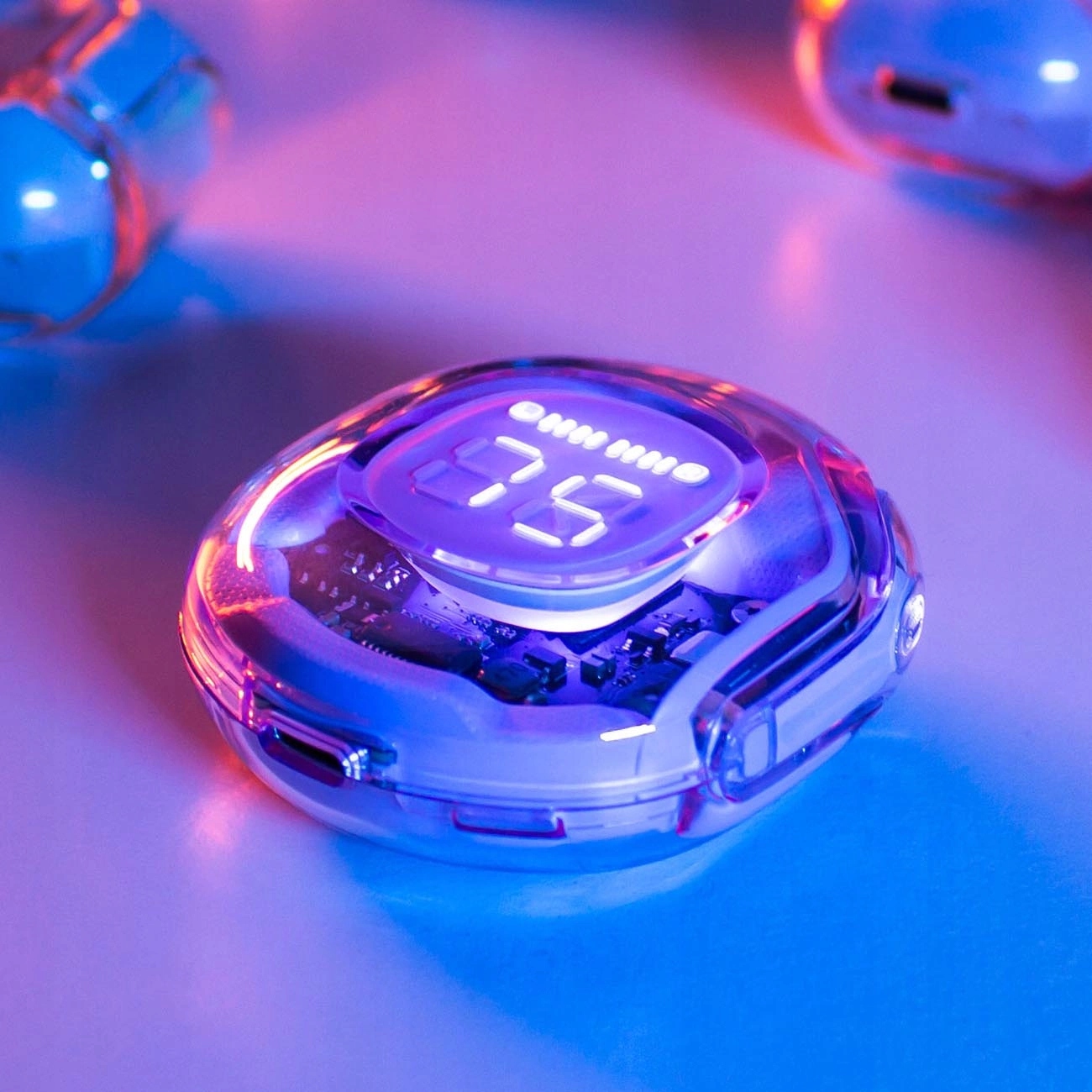 Acefast T8 dokanałowe słuchawki bezprzewodowe Tws Bluetooth jasnoniebiesk