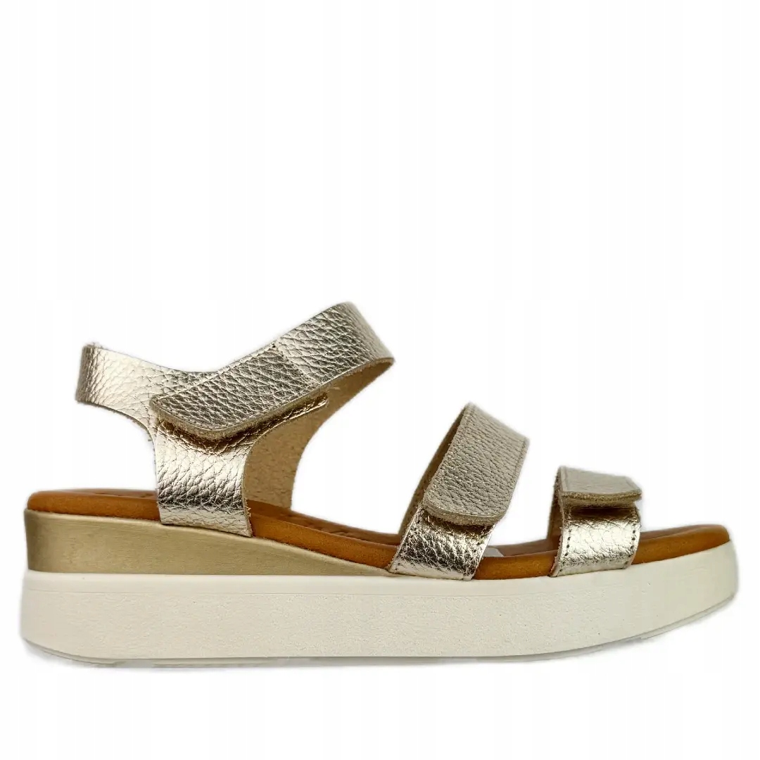 Dámské sandály Oh! My Sandals 5674 diya champan 39, zlaté