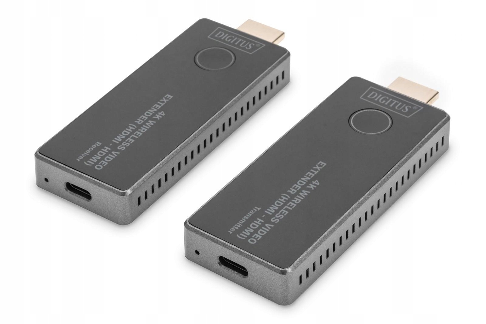 Przedłużacz/Extender Hdmi bezprzewodowy 30m Uhd 4K30Hz audio zestaw