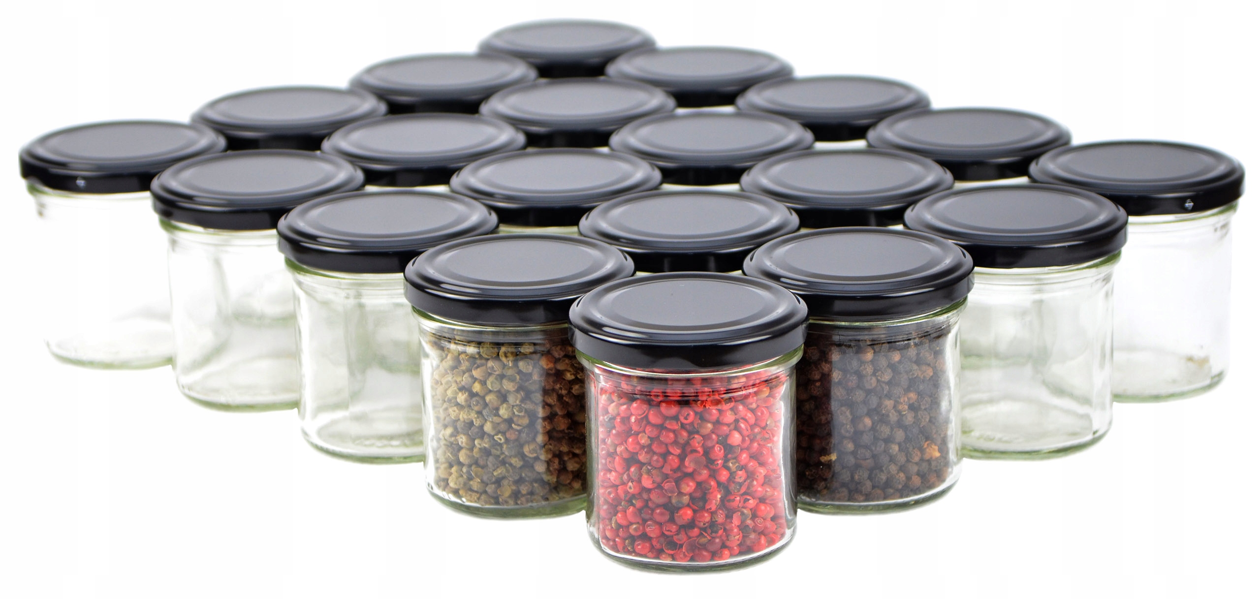 

Słoiki na przyprawy Proste od środka 165 ml 20 szt