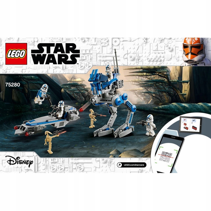 

Lego Instrukcja 501st Legion Clone Troopers 75280