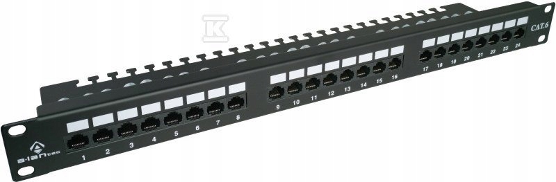 Patch Panel KAT.6, 24 Portů Lsa S P?