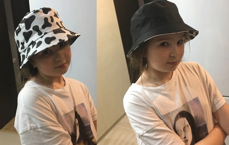 KAPELUSZ RYBACKI DWUSTRONNY BUCKET HAT KROWA Rodzaj bucket