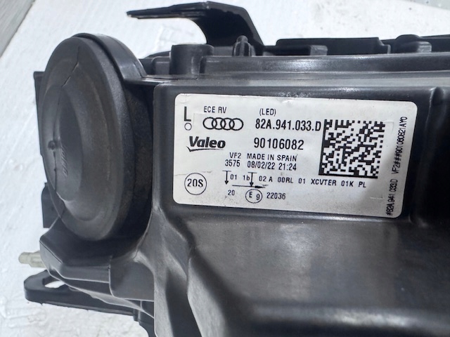 light left Audi A1 82A Full Led 2022