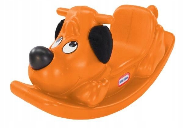 Little Tikes Piesek Bujak Pomarańczowy 174278 Pies na płozach do bujania Rodzaj bujaki