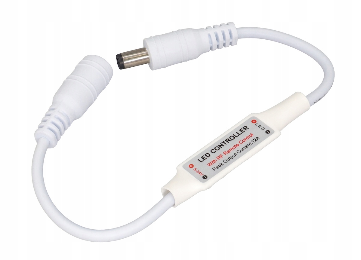 STEROWNIK LED ŚCIEMNIACZ MINI RF RADIOWY PILOT 12V 24V 6A 72W JAKOŚĆ Stan opakowania oryginalne