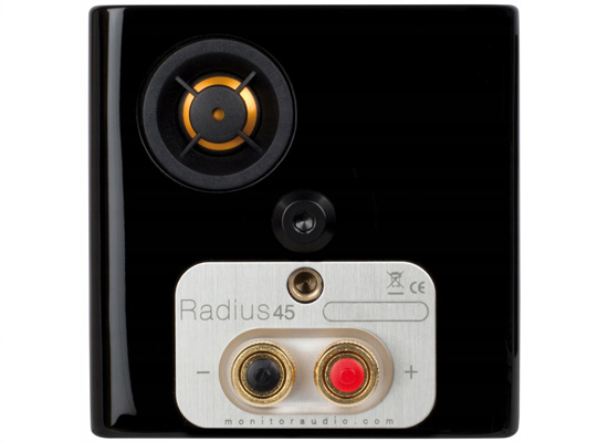 MONITOR AUDIO RADIUS 45 KOLUMNY PODSTAWKOWE PARA Kolor czarny