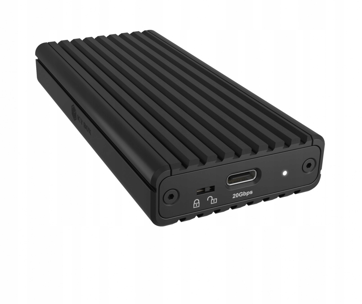 Icybox Pouzdro IB-1917M-C32a NVMe Usb 3.2 Gen 2x2, 20 Gbit/s