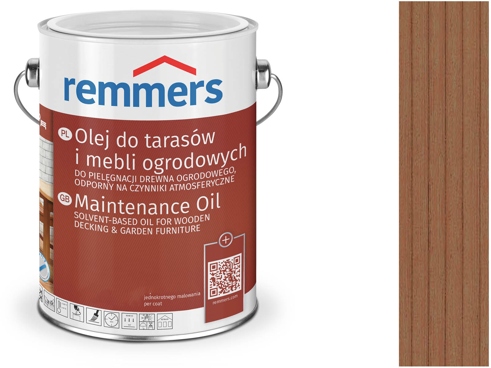 

Remmers Pflege-ol olej do tarasu Bangkirai 100 ml