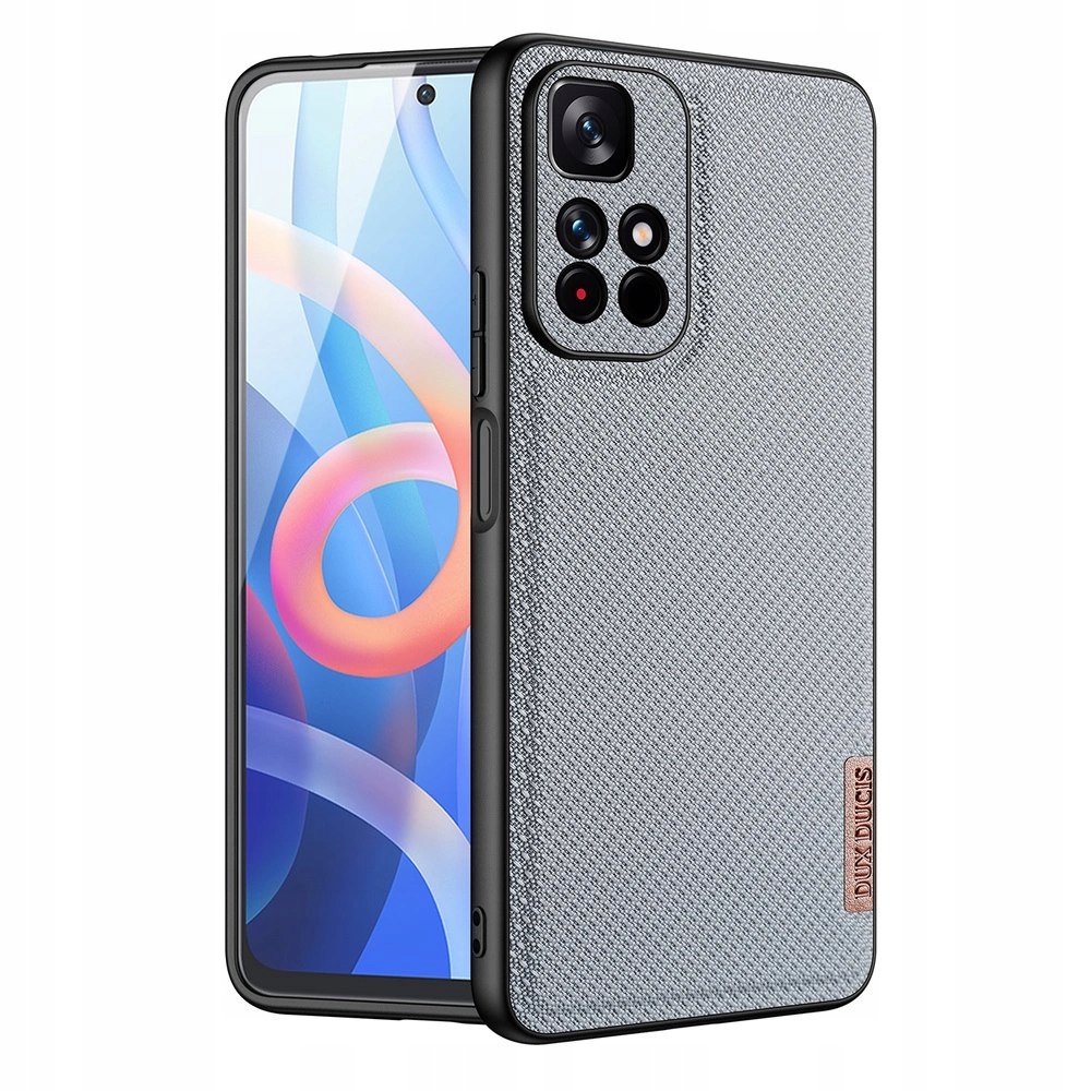 Dux Ducis Fino etui pokrowiec pokryty nylonowym materiałem Poco M4 Pro 5G n