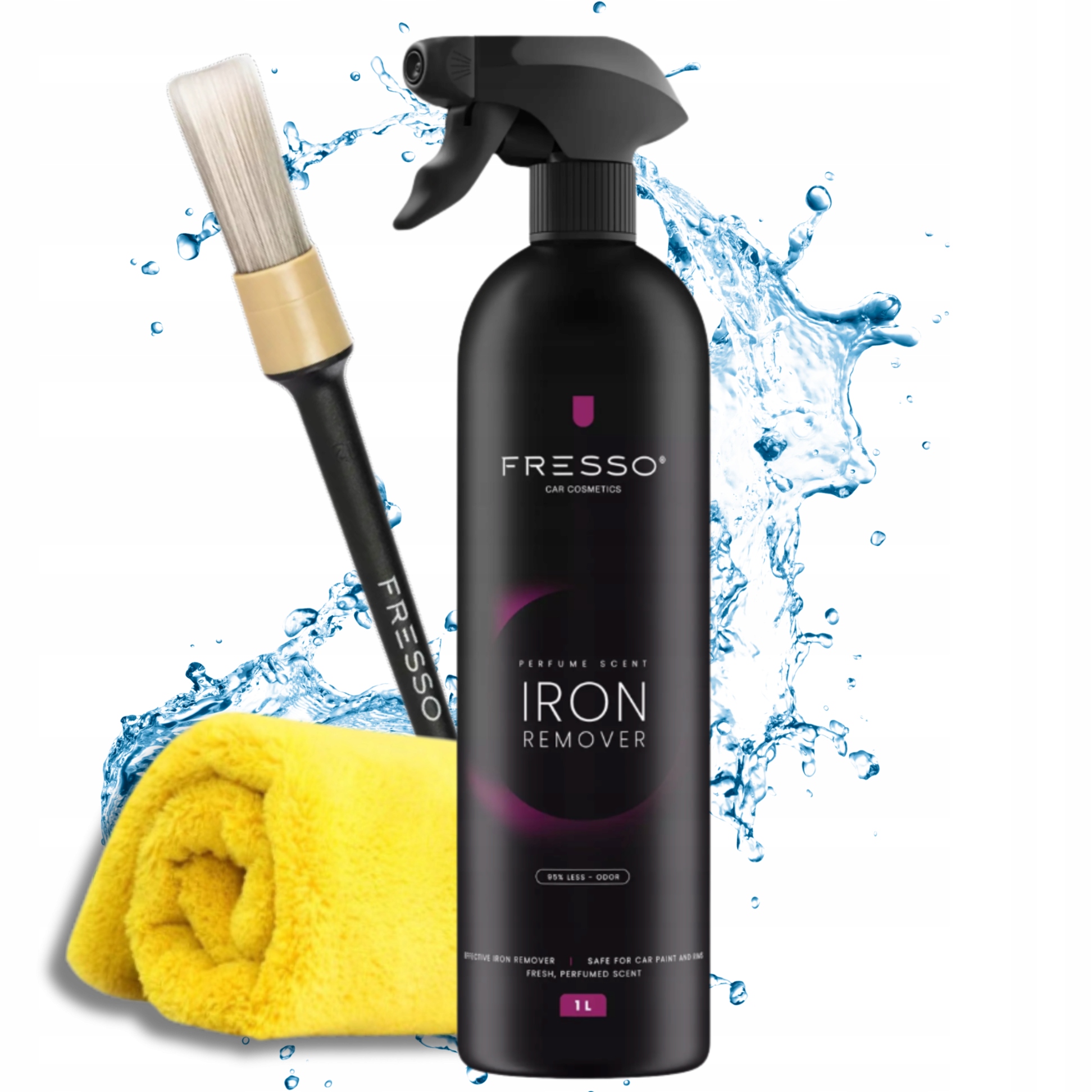 Fresso Płyn Do Czyszczenia Felg Usuwa Lotną Rdzę Iron Remover 1000ml