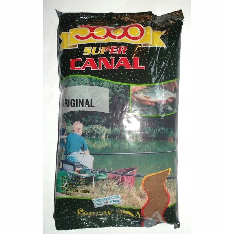 NÁVNADA SENSAS 3000 SUPER CANAL ORGINAL 1 KG