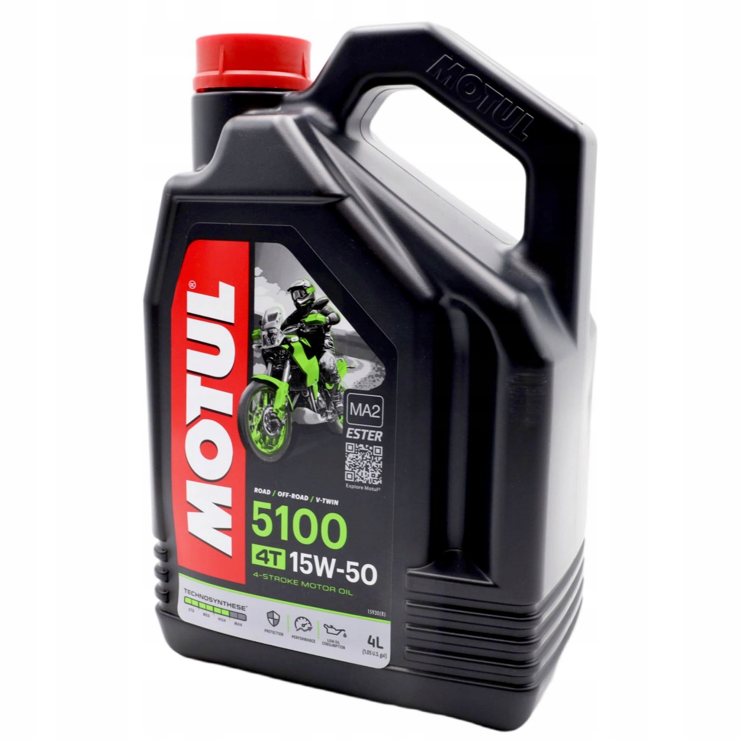 OLEJ DO MOTORU MOTUL 5100 15W-50 4T 4L MOT-104083