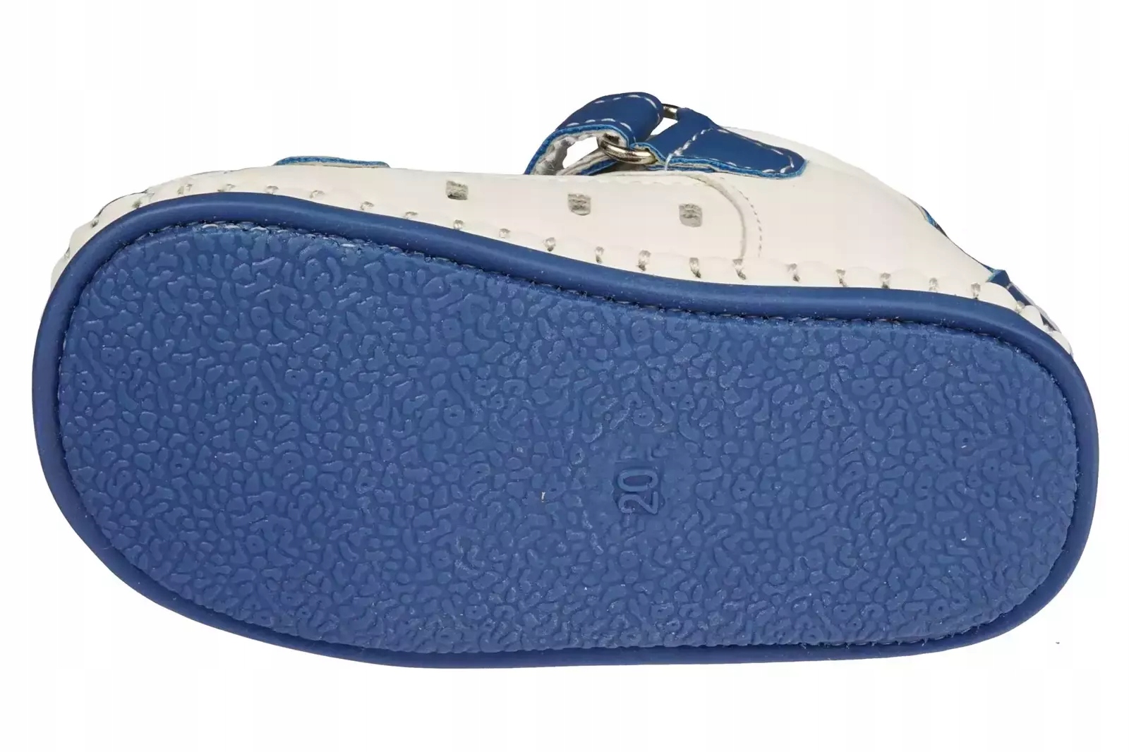 Sandały dziecięce Apawwa 0FX85BU niebieskie 17 Kolor biały