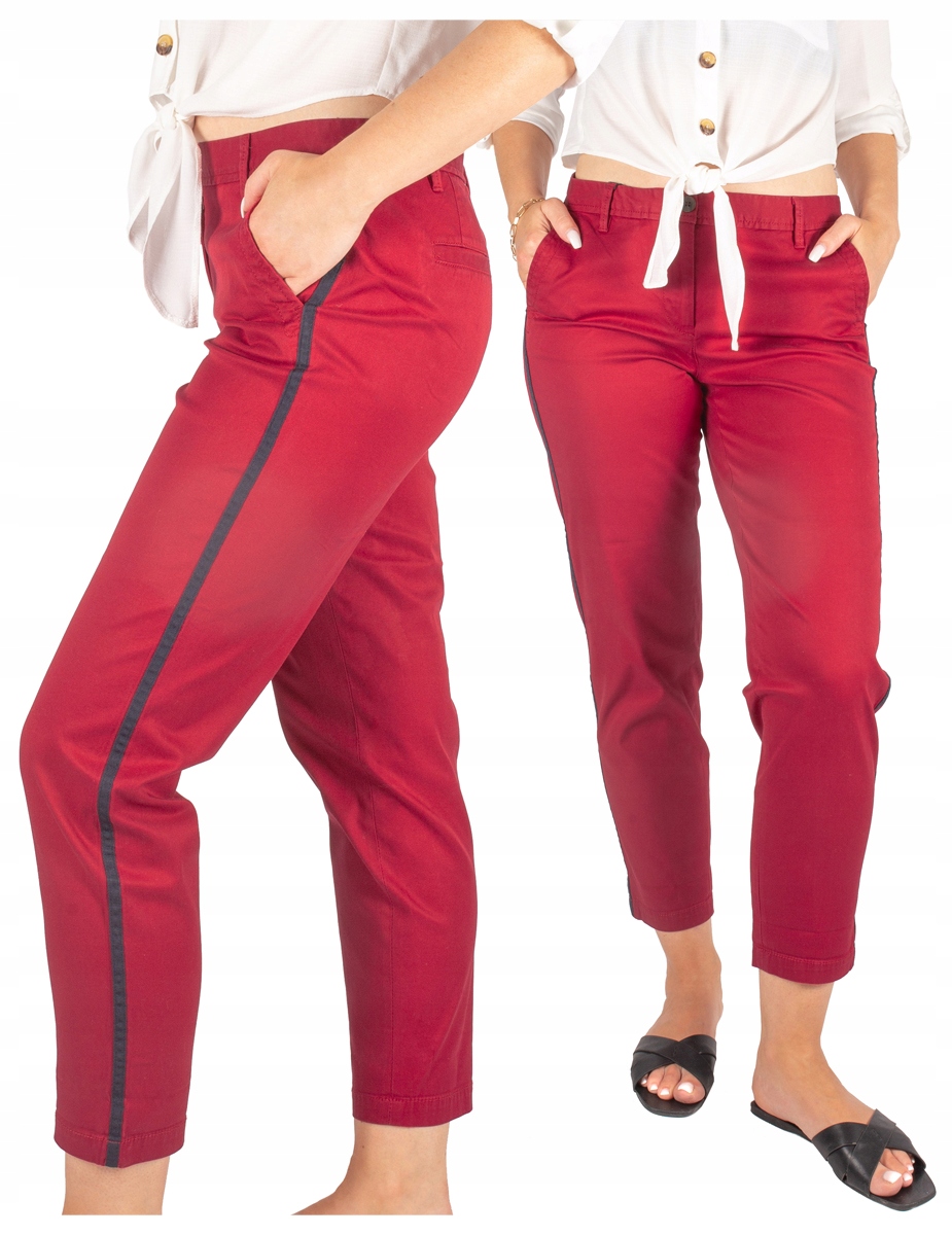 Dámské elegantní látkové kalhoty Cigaretky velké velikosti 50 Firi