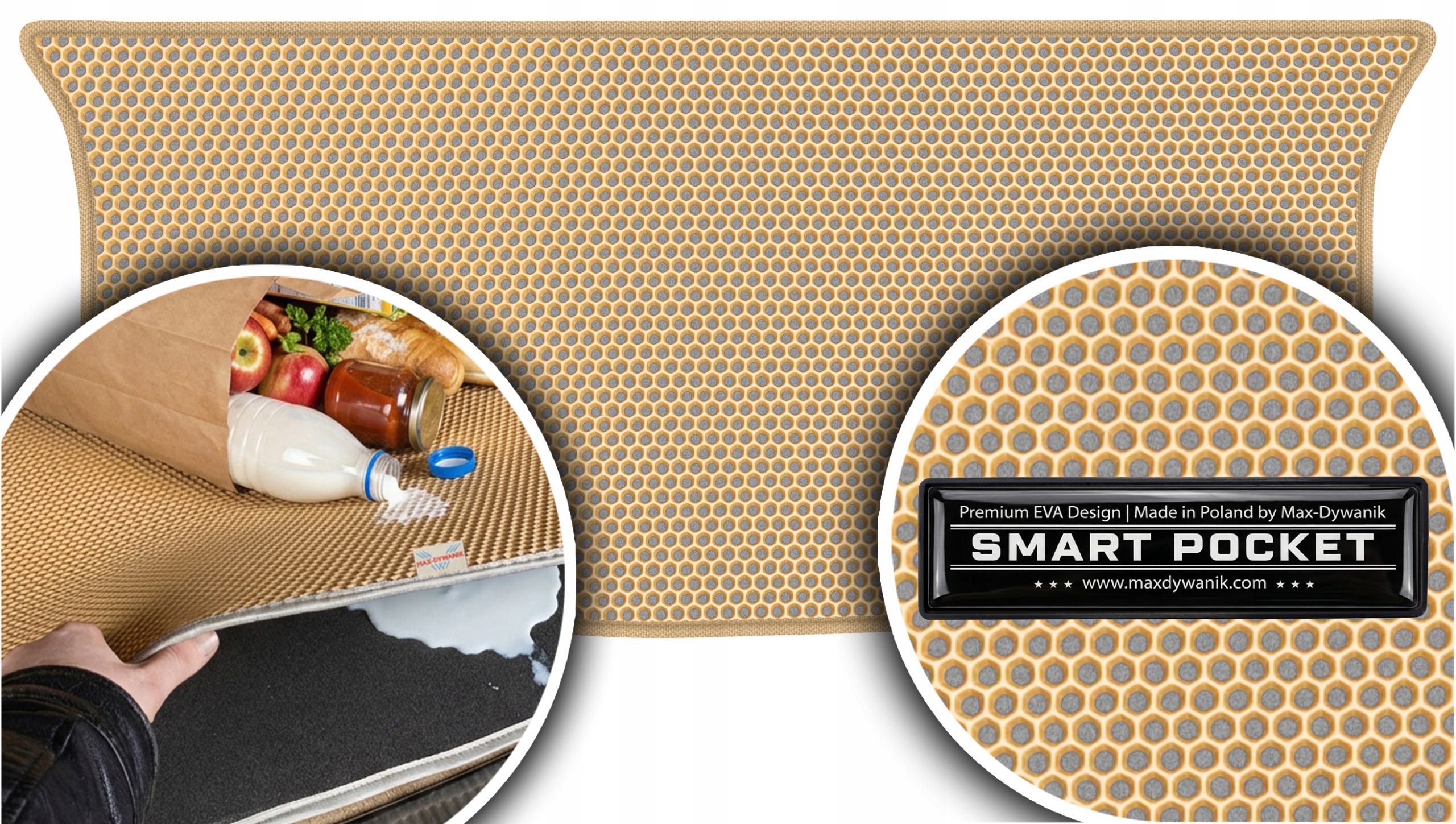 Suzuki Splash Mikrovan 2008-2014 Vložka do kufru Eva Smart Pocket Béžová