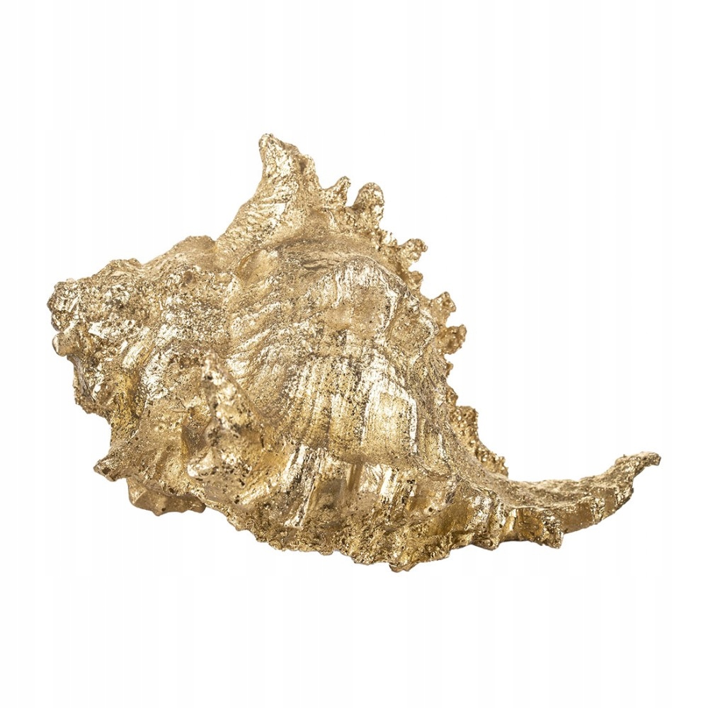 

Figurka Muszla Złota Ozdoba 12x17x18cm Muszelka