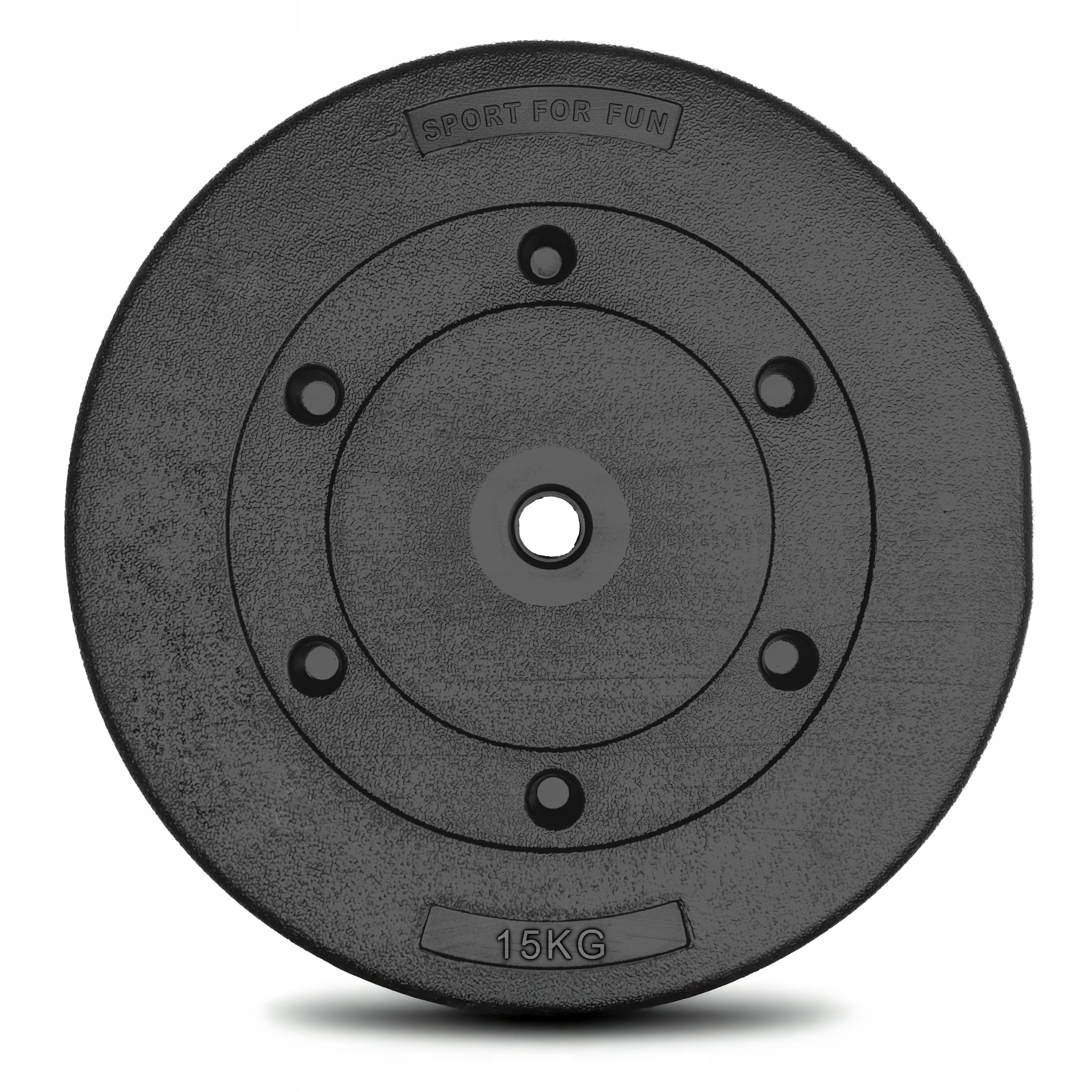 Obciążenie 15 kg talerz krążek bitumiczny kompozytowy odważnik na sztangę