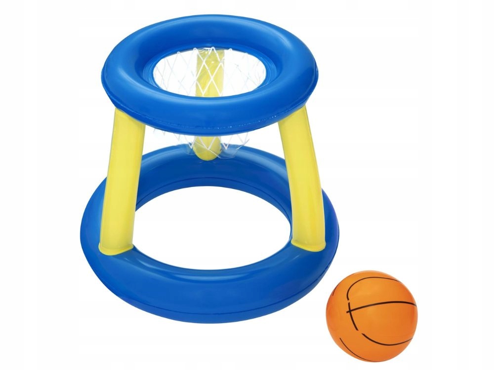 Koszykówka Basenowa Kosz + Piłka Wodna Dmuchana Bestway 52418 MODEL 2024 Stan opakowania oryginalne