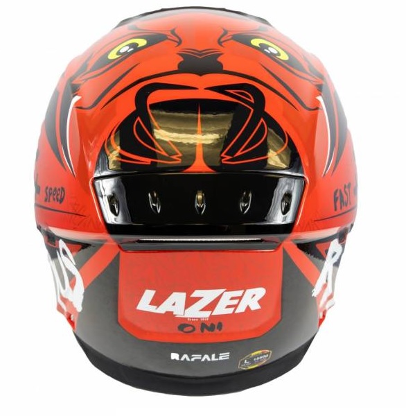 Lazer Rafale EVO Oni Red/Black Kask EAN (GTIN) 5414331358436