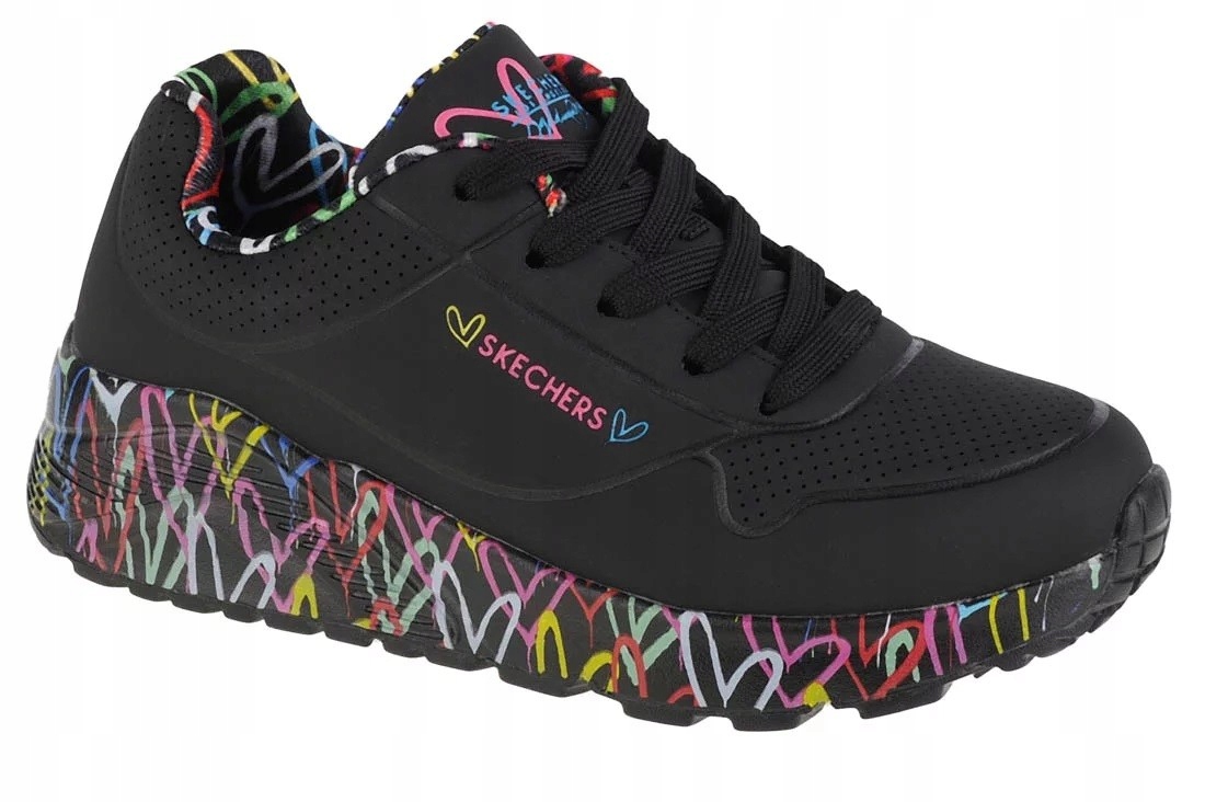 pro mládež boty Skechers Uno Lite 314976L-BKMT
