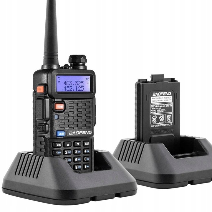 UV-5R KRÓTKOFALÓWKA RADIOTELEFON WALKIE TALKIE Kod producenta G218