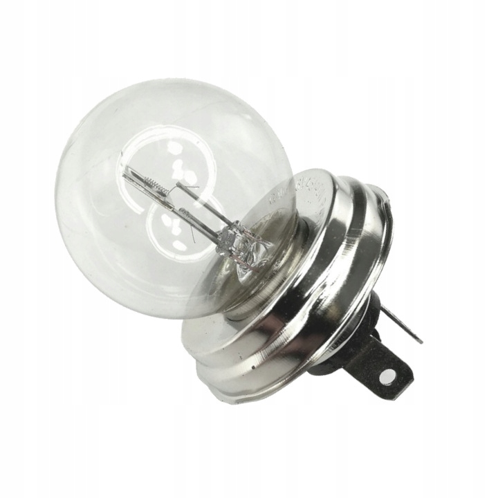 ŻARÓWKA LAMPY PRZÓD WSK 125 175 6V 45/40W P45T R2