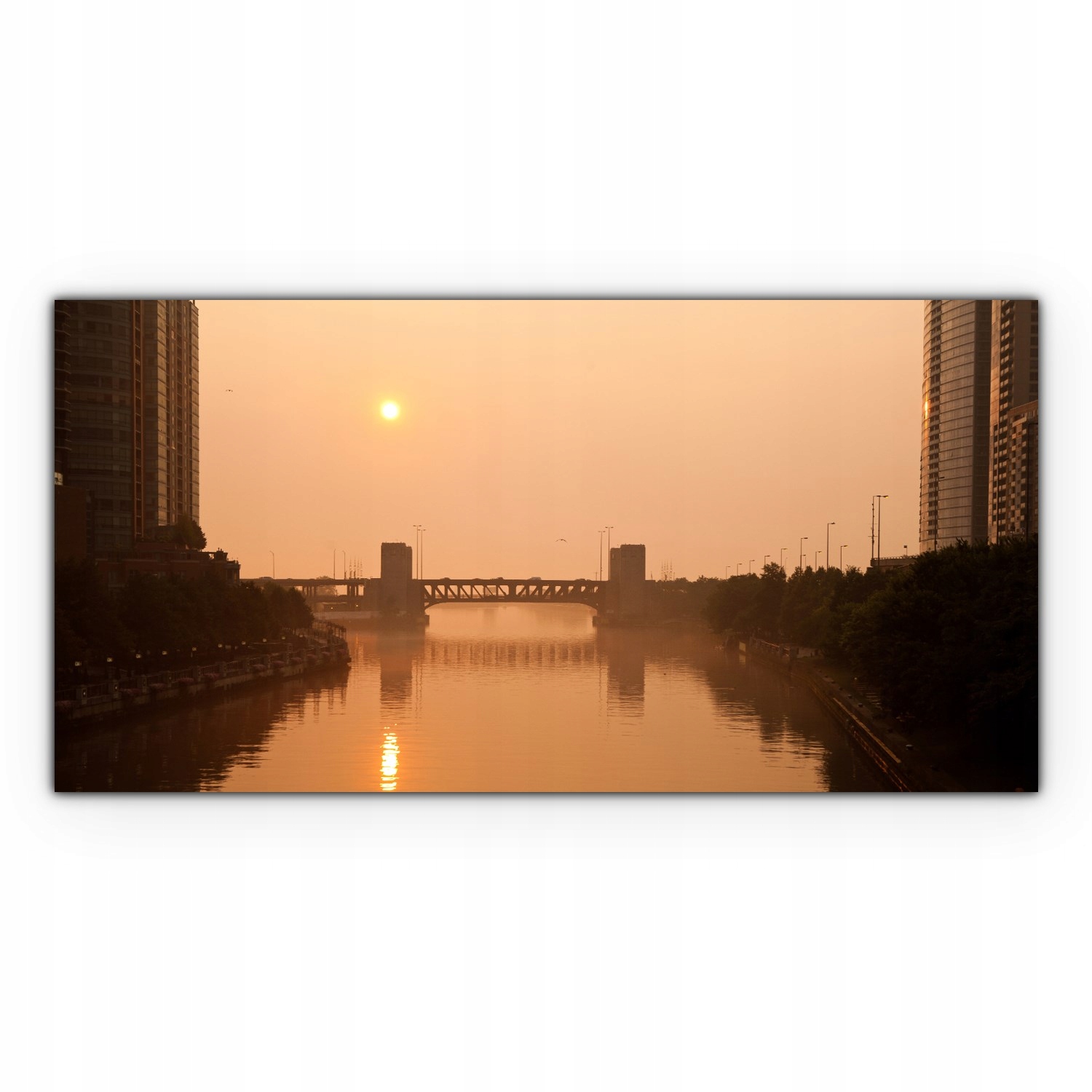

Canvas na ramie na ścianę 100x50 Miasto Krajobraz