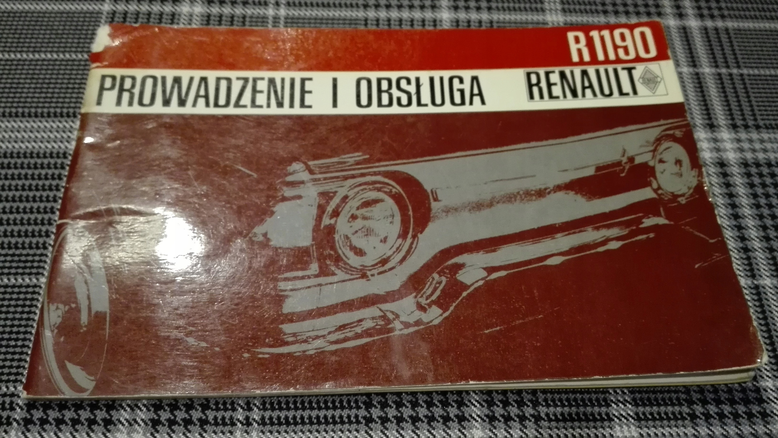 RENAULT 10 R1190 руководство пользователя польская книга