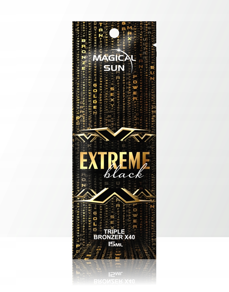 Extreme Hnedý kozmetický krém opaľovací krém silný 15 ml Magical Sun